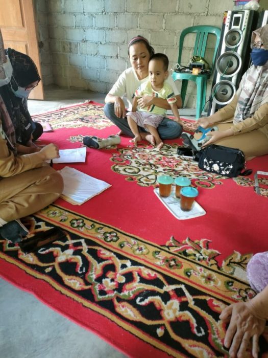 Melalui Dinkes Pemkab Tubaba akan membantu M.Abizrd Al-Zain