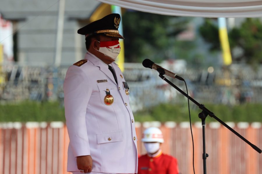 Gubernur Arinal Djunaidi Menjadi Inspektur Upacara Peringatan HUT RI Ke-76