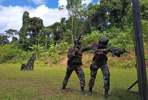 LATIHAN SERENTAK KOLAK DAN SATLAK DI JAJARAN PASMAR 3 GUNA TINGKATKAN PROFESIONALITAS