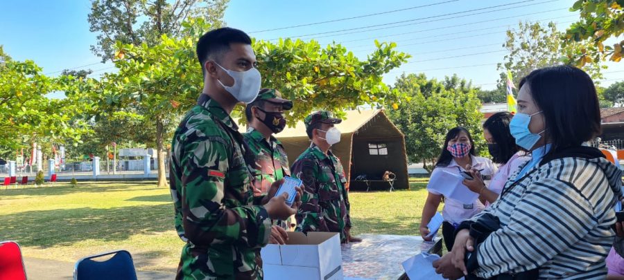 Gelar Terus Vaksinasi Covid-19RSAU dr. Siswanto Lanud Smo Sasar KBT dan Masyarakat