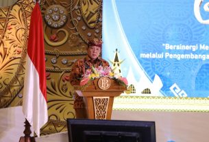 Gubernur Lampung Sampaikan 3 Sub Sektor Pariwisata di Depan Menpar Sandiaga Uno