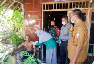 Babinsa Bojonegoro Lakukan Pendampingan Vaksinasi bagi Disabilitas dan ODGJ