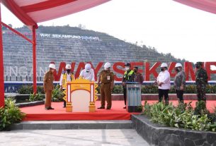 Berikut Progres Bendungan Way Sekampung Kedepan