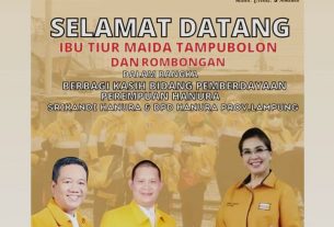 Bidik Lampung, DPP Partai Hanura Bidang Pemberdayaan Perempuan Besut Program Berbagi Kasih