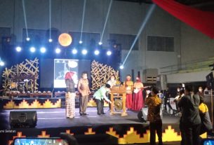 Bupati buka acara Kotabumi Art Festival dan Cangget Bara Festival