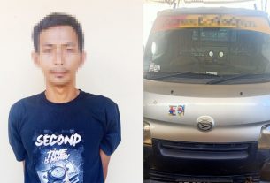 Curi Sapi di Areal Plasma PT SIP, Warga Lampung Timur Ditangkap Polsek Penawartama