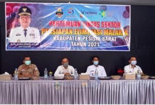 Dinkes Pesibar Gelar Pertemuan Lintas Sektor Pembahasan Eliminasi Malaria