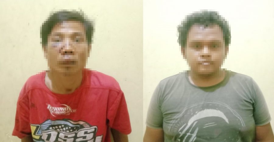 Dua Pelaku Curat Ditangkap Polsek Dente Teladas