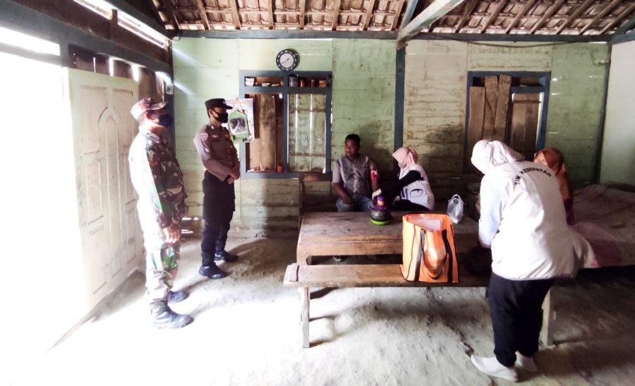 Empat Pilar Kedewan Bojonegoro Lakukan Pendampingan Vaksinasi bagi Disabilitas