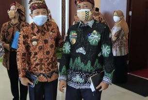 Gubernur Lampung Bersama Menteri Koperasi Buka Lampung Begawi 2021