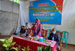 Gunung Gijul, Safari Reses Anggota Fraksi Partai NasDem DPRD Provinsi Lampung.