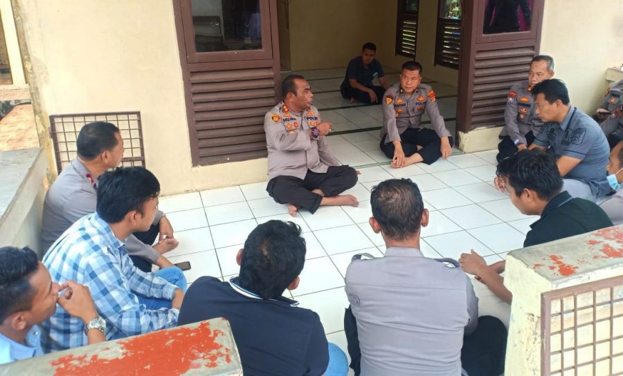 Ini Yang Disampaikan Kapolres Tulang Bawang Saat Kunker ke Mapolsek Banjar Agung