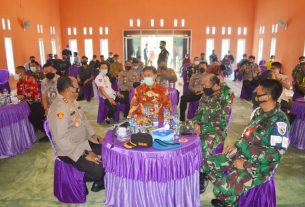 Kapolres Tulang Bawang Resmi Melauncing Kampung Tangguh Anti Narkoba