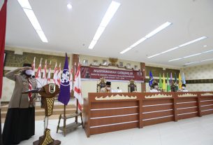 Ketua Kwarda Lampung Buka Muscab III Gerakan Pramuka Kabupaten Pesawaran