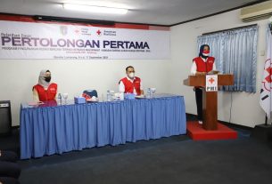 Ketua PMI Lampung Tutup Kegiatan Pelatihan Dasar Pertolongan Pertama