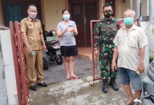 Kodim 0410KBL Menyalurkan bantuan paket obat