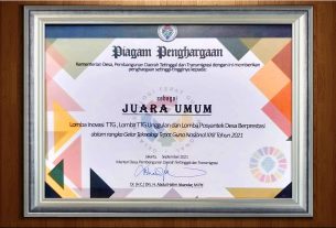 Lampung Juara Umum Teknologi Tepat Guna Nasional, Mendes PDT Serahkan Langsung Penghargaan kepada Gubernur Arinal Djunaidi