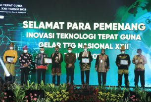 Lampung Timur Meraih Juara Satu Dalam Lomba Gelar Teknologi Tepat Guna XXII Tahun 2021