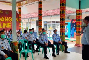 Lembaga Pemasyarakatan Kelas IIA Metro Adakan Acara Pengantar Purna Bakti Pegawai