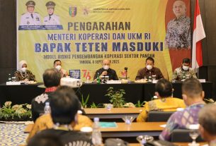 MenKopUKM Tegaskan Potensi Lampung Jadi Penyangga Kebutuhan Pangan Nasional