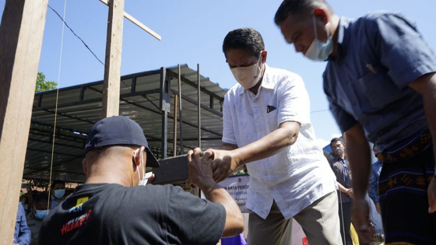 PLN Bedah Rumah Warga Pakai FABA,  Hemat Biaya hingga 40 Persen