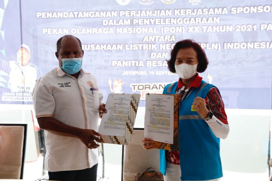 PLN Gelontorkan Rp 313 Miliar untuk Dukung Penyelenggaraan PON XX Papua