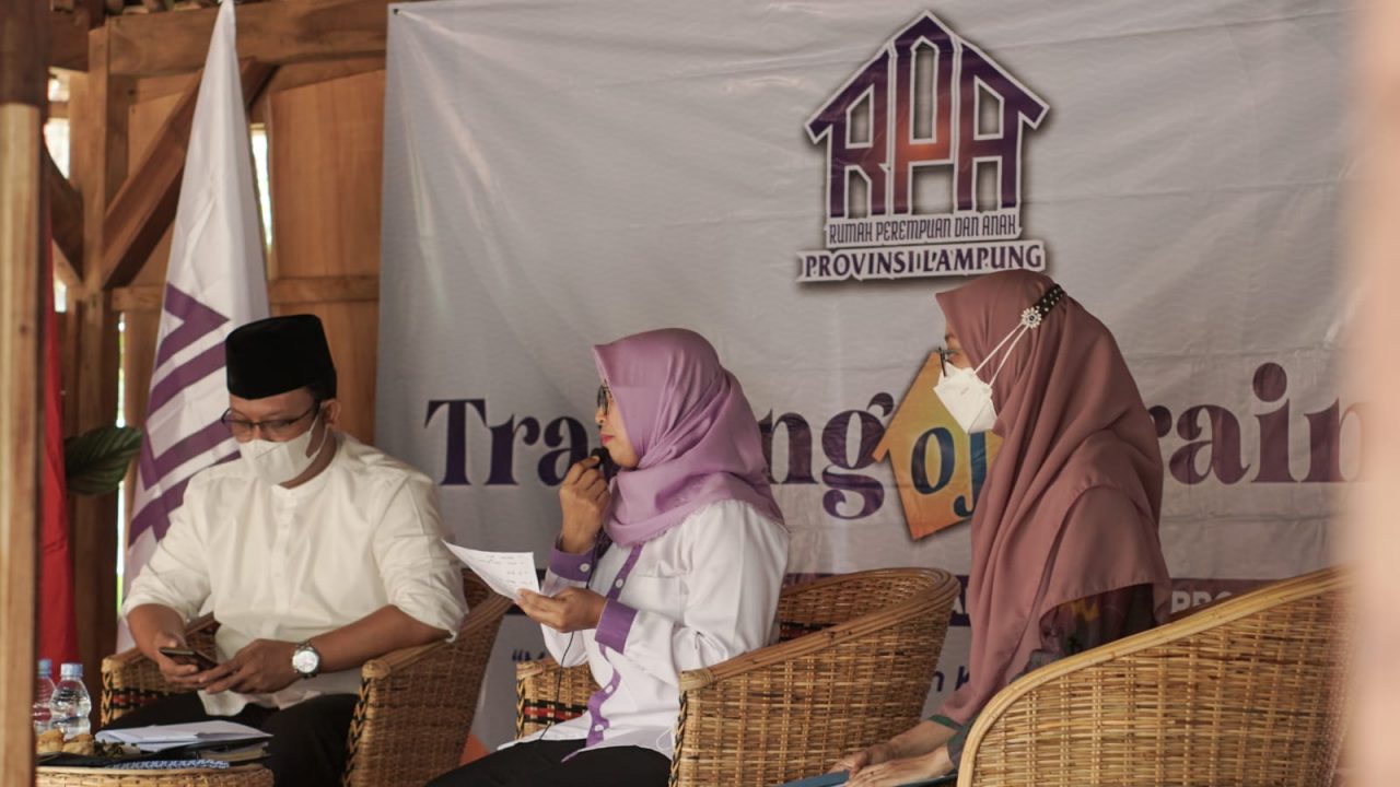 PW RPA PROVINSI LAMPUNG, GELAR TALK SHOW DALAM AGENDA TRAINING OF TRAINER   