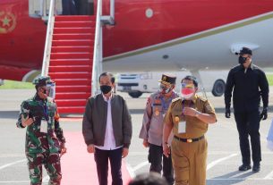 Pangdam IISriwijaya Sambut Kunjungan Kerja Presiden RI Di Provinsi Lampung