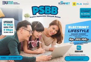 Pasang ICONNET, Nikmati Promo Biaya Tambah Daya