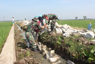 Pembuatan Talud Jalan terus dikebut, harapkannya lancarkan perekonomian warga petani dan masyarakat Majasto.