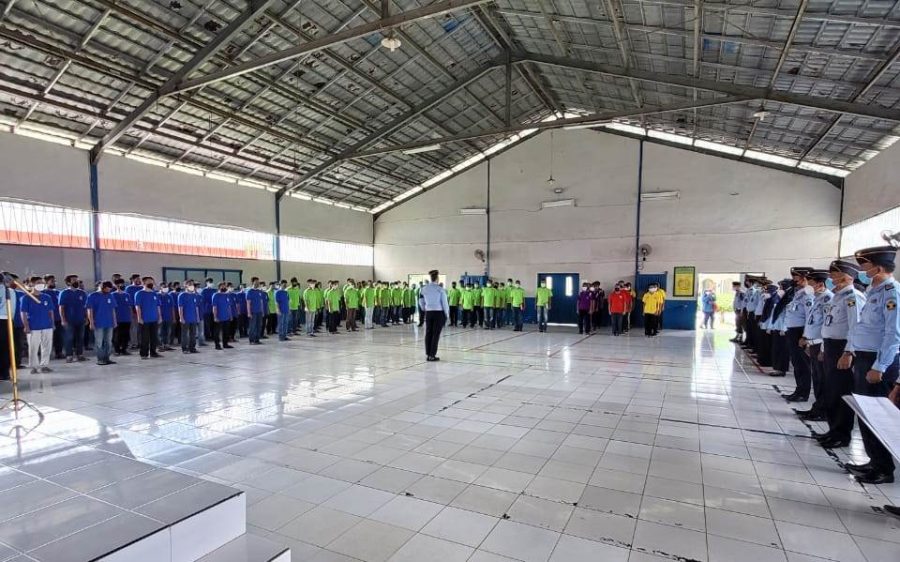 Petugas dan Warga Binaan Lapas Narkotika Bandar Lampung Deklarasikan Komitmen Bebas Halinar