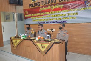 Polda Lampung Lakukan Studi Kelayakan dan Pengkajian Dua Polsek di Polres Tulang Bawang