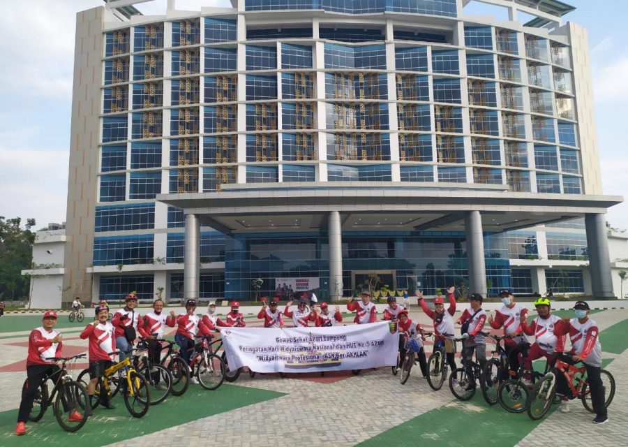 SEKDA GOWES BERSAMA APWI LAMPUNG