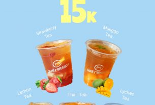 "SEP TEA MBER CERIAAA", Satu Seruput Hilang Dahaga, Terbaru Dari Cafe Miranda