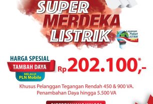 Sambut Hari Pelanggan Nasional, PLN Perpanjang Program Super Merdeka Listrik