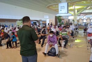 Serbuan Vaksinasi TNI AU, Ribuan pelajar dapatkan Vaksin dosis 2 secara lengkap