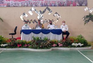 Tingkatkan kesadaran masyarakat cegah peyebaran Covid, Sat Binmas Polres Lampung Utara Gelar FGD