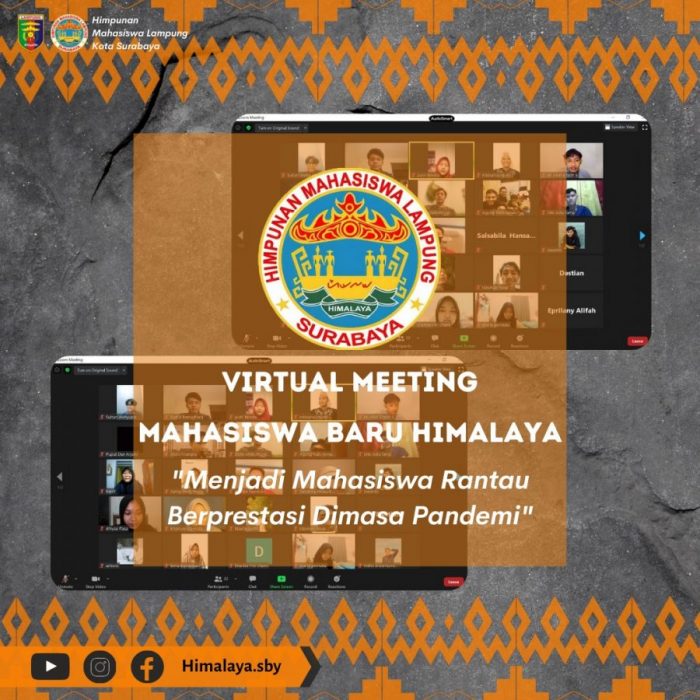 Virtual Meeting Mahasiswa Baru Tahun2021 Himalaya