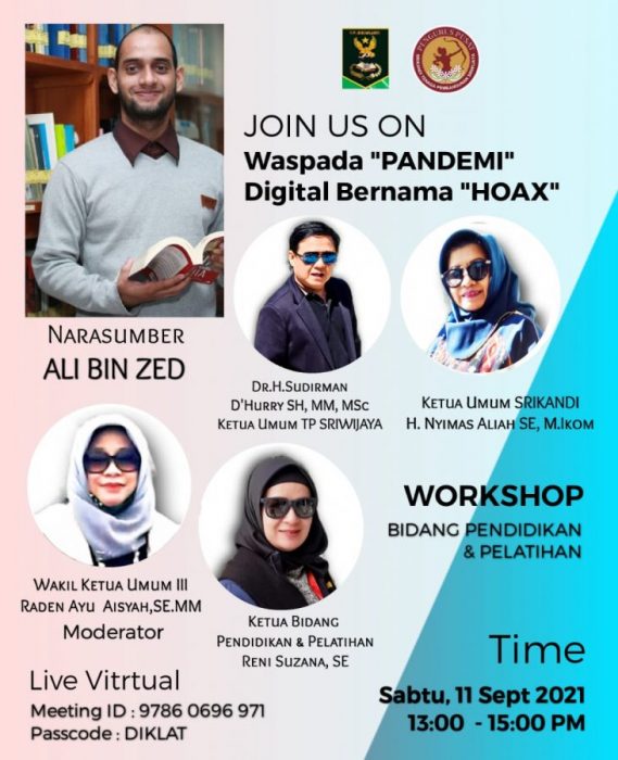 Webinar ‘Waspada ‘PANDEMI’ Digital Bernama ‘HOAX’