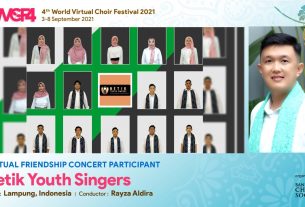 Betik Youth Singers Meraih Medali Emas Pertama di 4th World Virtual Choir Festival