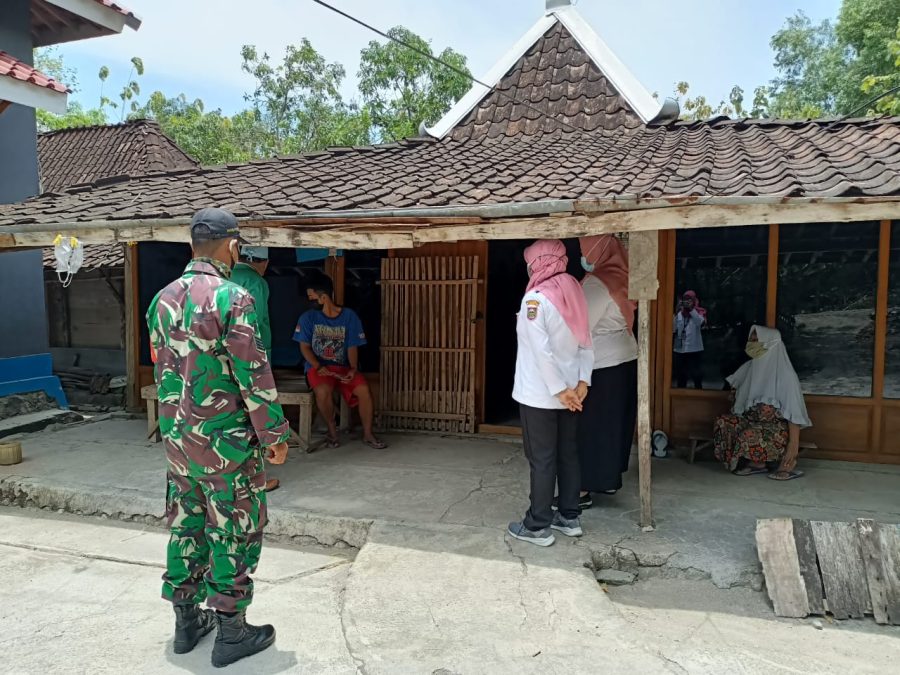 Babinsa Bersatu Gelar Traking di Kemusu