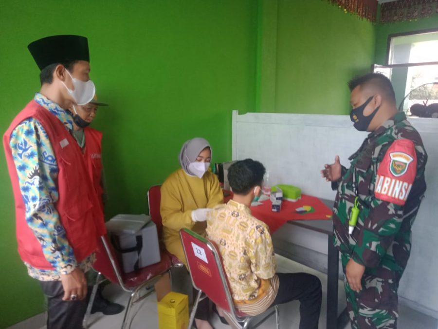 Ferdi Sopyansah, monitoring kegiatan Gebyar Vaksinasi Covid 19