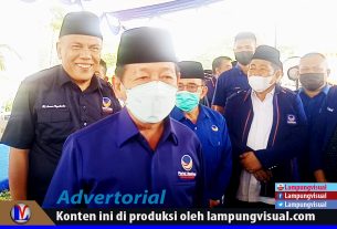 DPW NasDem Lampung Targetkan Ketua DPRD Lampura Pileg 2024