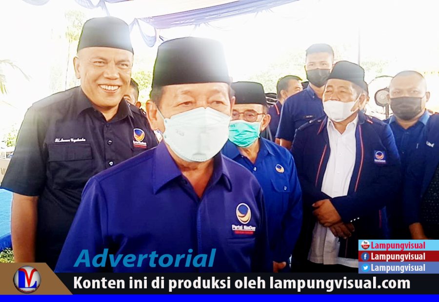 DPW NasDem Lampung Targetkan Ketua DPRD Lampura Pileg 2024