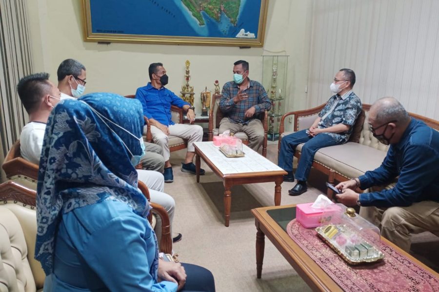 Disambut Hangat, Sekretaris PWI Lampung Berkunjung ke RRI