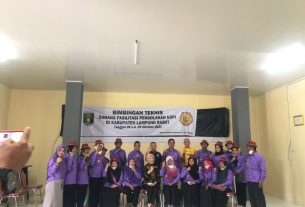 Duta Kopi Lampung 2021 Hadiri Bimbingan Teknis di Lampung Barat