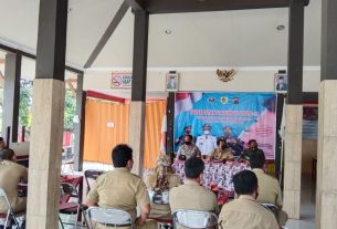 Forkopincam Batuwarno Gelar Rakor Evaluasi Pelaksanaan Vaksinasi Covid-19