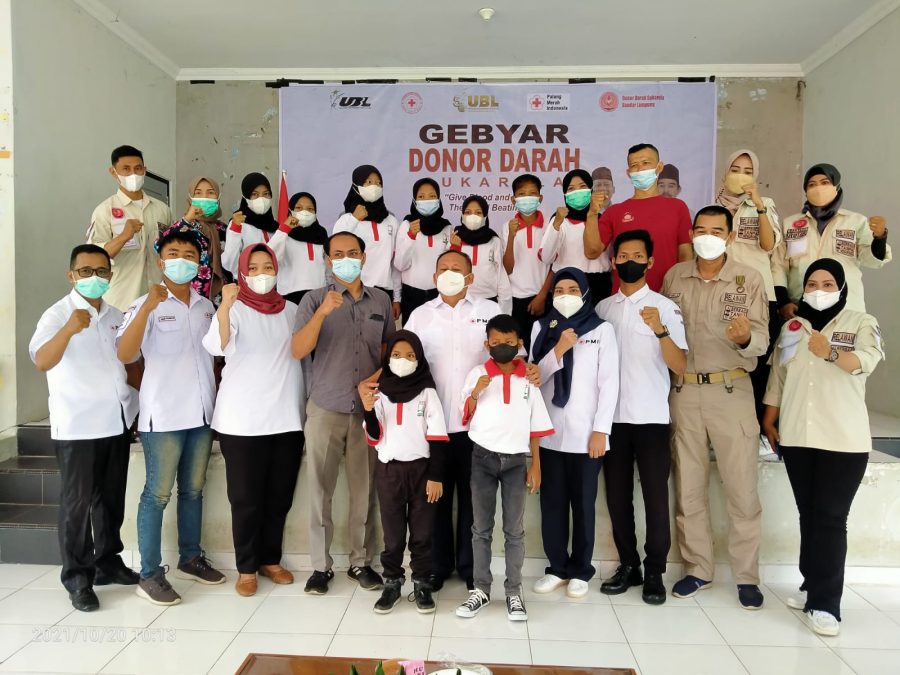 Deddy Amarullah Hadiri Gebyar Donor Darah KSR PMI Unit UBL