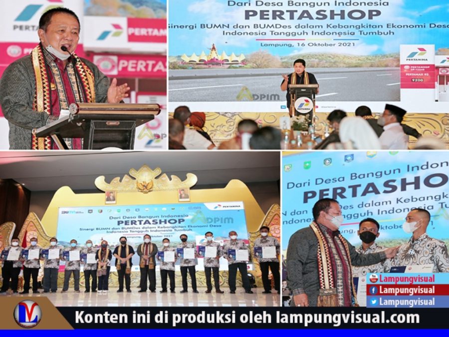Gubernur Lampung Percepatan Pertumbuhan Ekonomi Desa Melalui Sinergi BUMN dan BUMDes