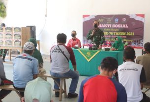 Hut ke-76 TNI: Bhakti Sosial Kodim 0410/KBL